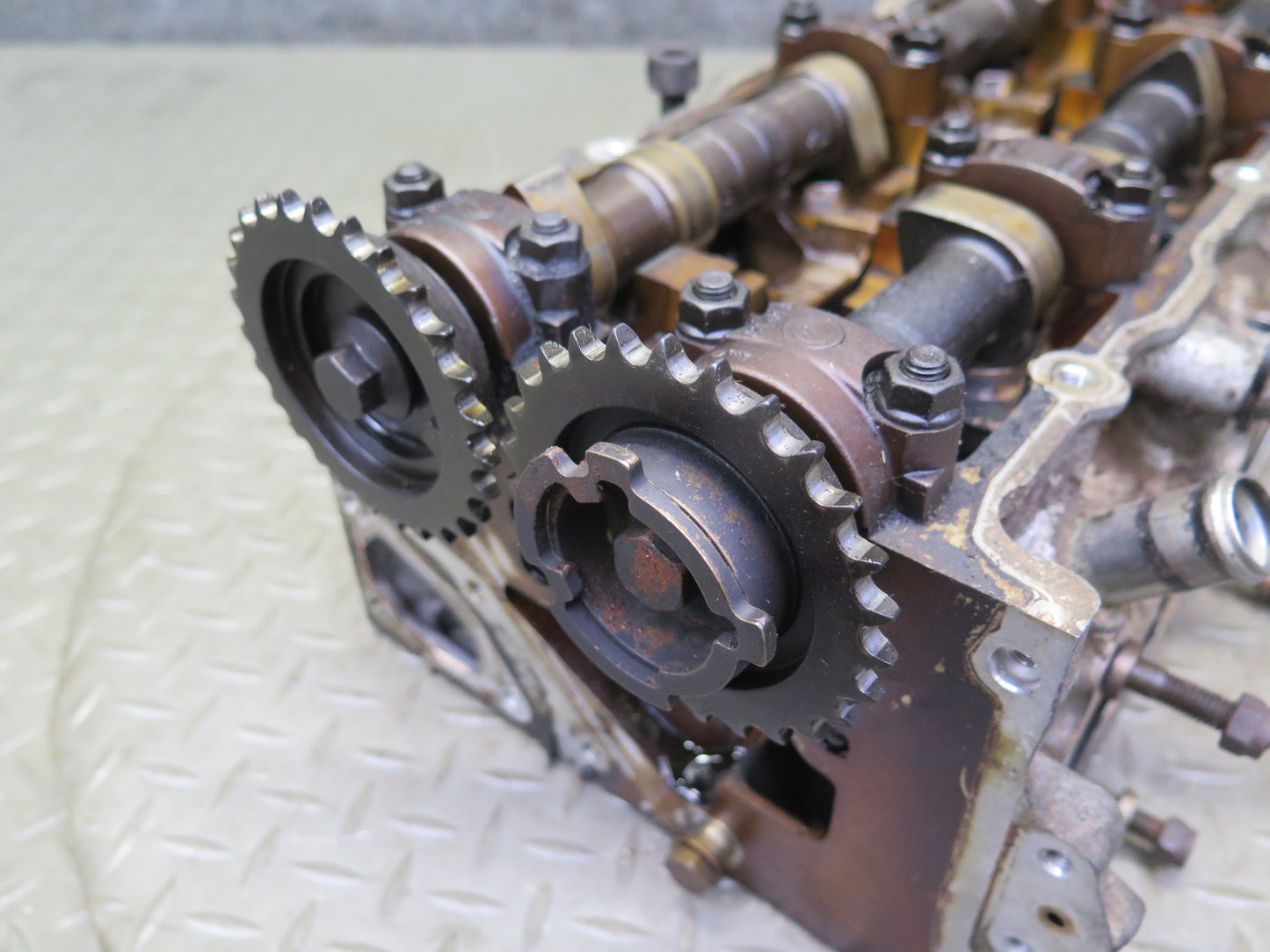 99-00 VW Eurovan T4 2.8L AES Engine Motor Cylinder Head w Camshafts OEM