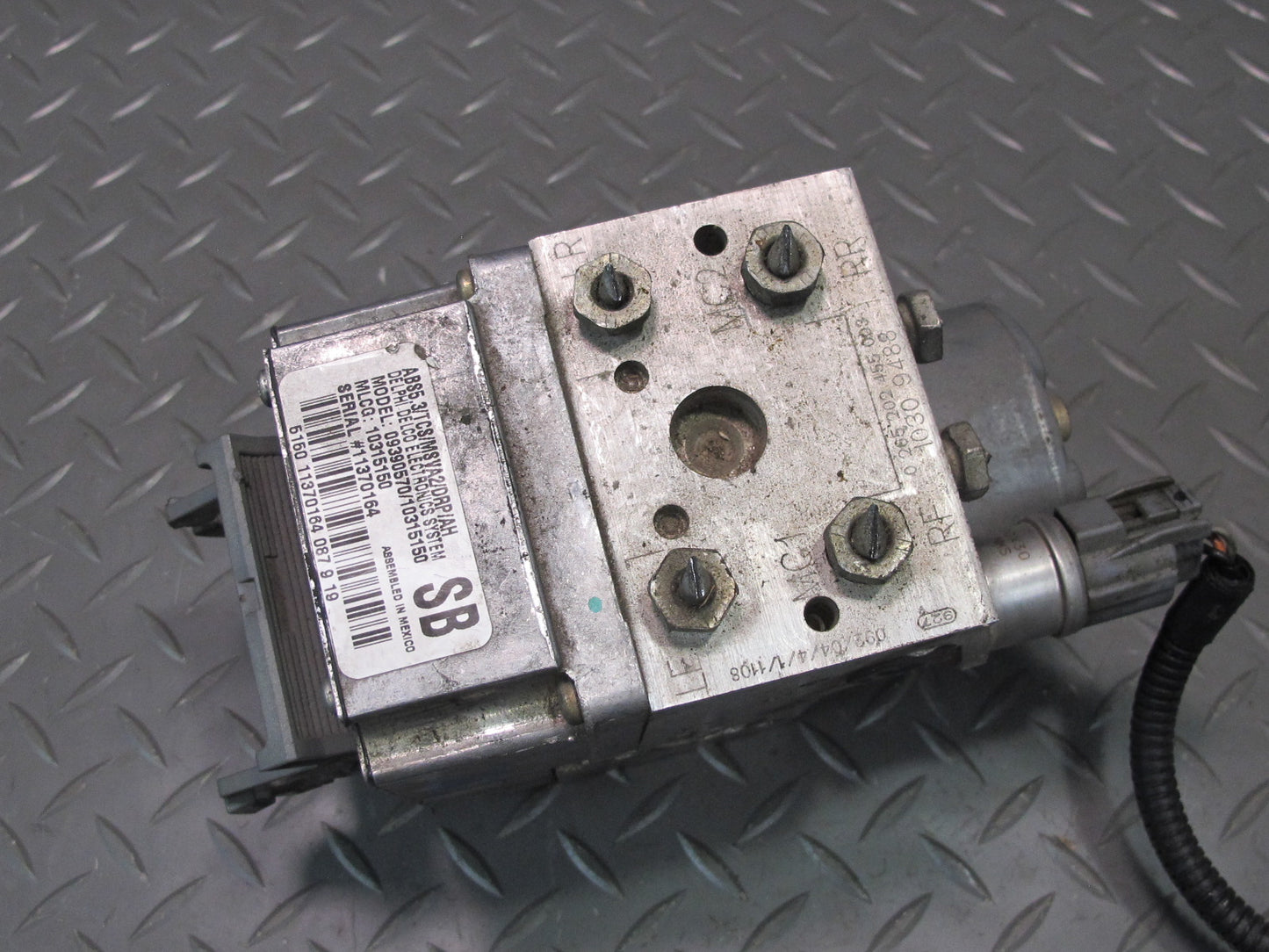 01-02 Chevrolet Corvette C5 ABS Anti Lock Brake Control Module OEM