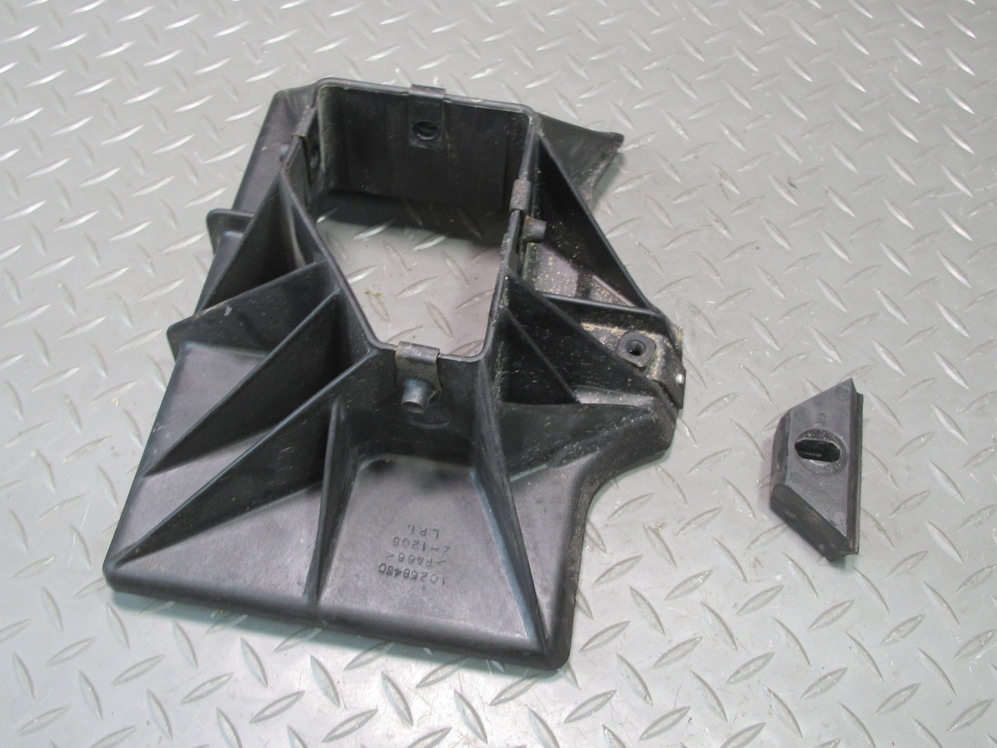 97-04 Chevrolet Corvette C5 Battery Tray Holder Bracket Set OEM