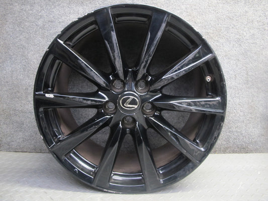 08-14 Lexus USE20L Is-f Rear Left R19 19" Alloy Wheel Rim 19X9J ET55 OEM