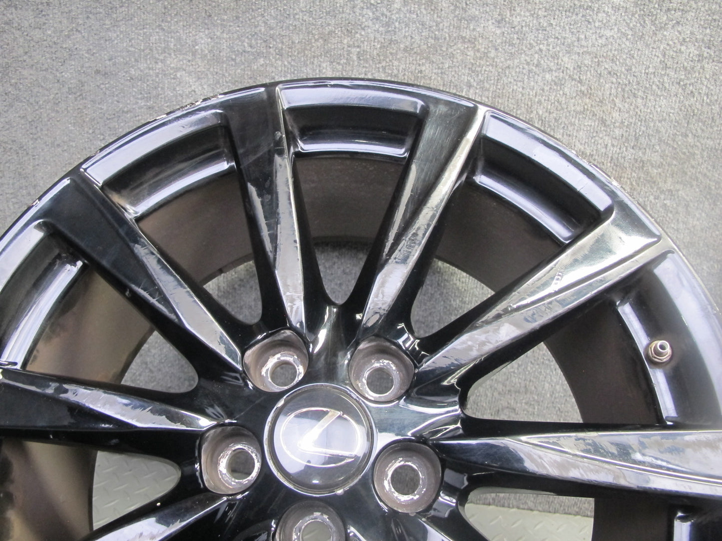 08-14 Lexus USE20L Is-f Rear Left R19 19" Alloy Wheel Rim 19X9J ET55 OEM