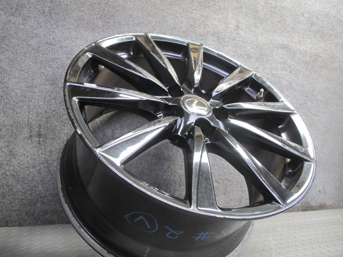 08-14 Lexus USE20L Is-f Rear Left R19 19" Alloy Wheel Rim 19X9J ET55 OEM