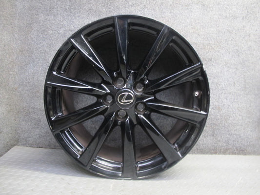 08-14 Lexus USE20L Is-f Rear Right R19 19" Alloy Wheel Rim 19X9J ET55 OEM