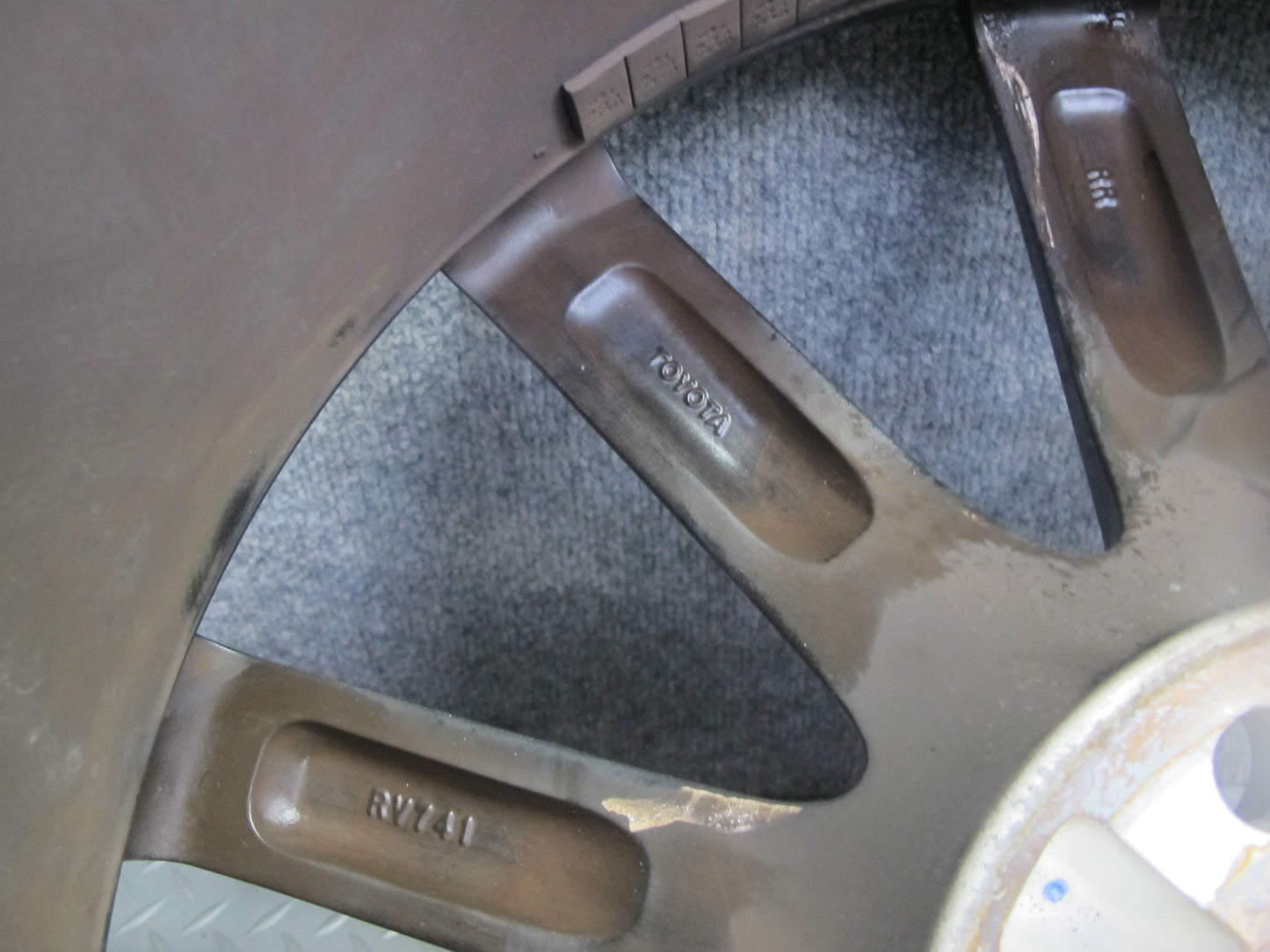 08-14 Lexus USE20L Is-f Rear Right R19 19" Alloy Wheel Rim 19X9J ET55 OEM