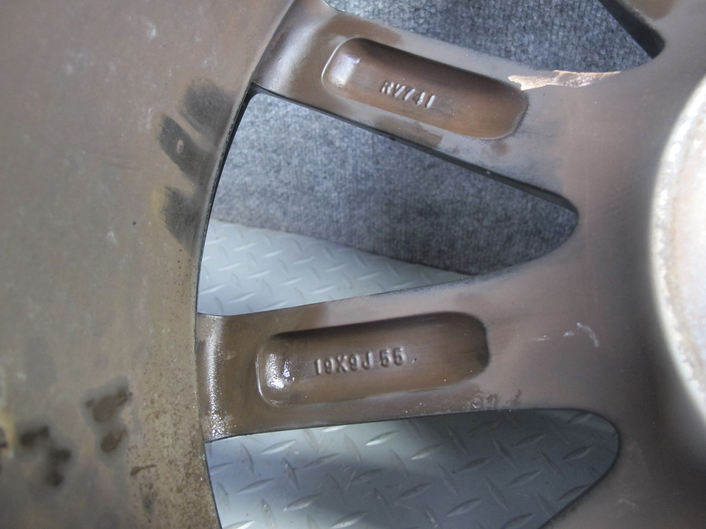 08-14 Lexus USE20L Is-f Rear Right R19 19" Alloy Wheel Rim 19X9J ET55 OEM