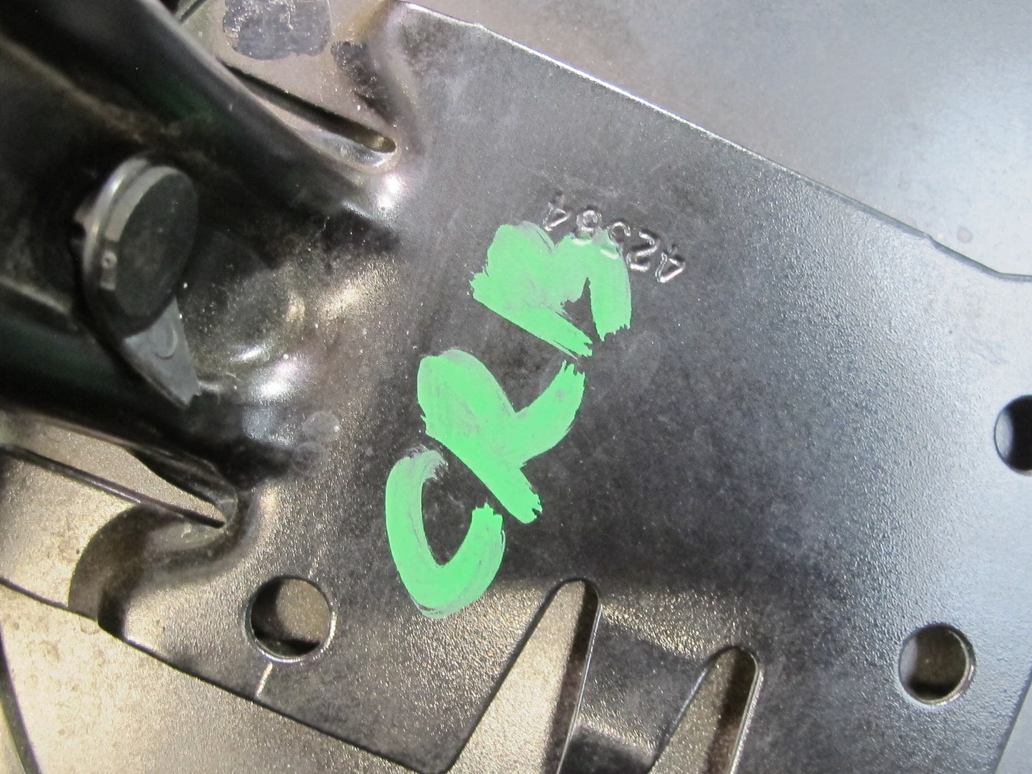 03-06 Chevrolet SSR  Fuel Tank Filler Door Lid Cover Black OEM