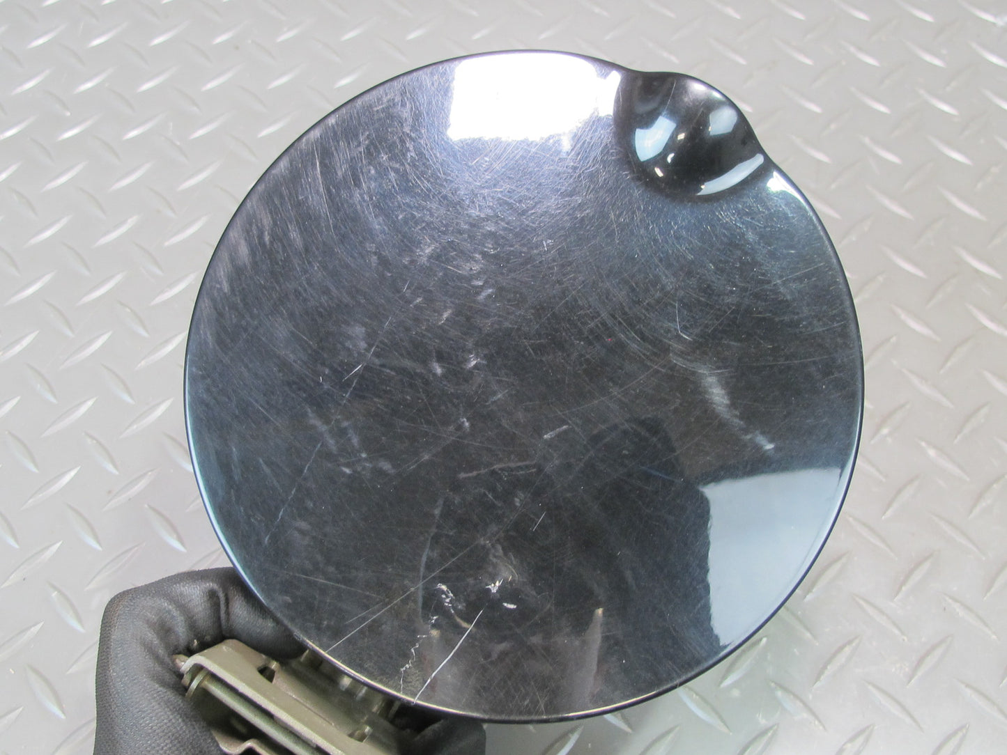 03-06 Chevrolet SSR  Fuel Tank Filler Door Lid Cover Black OEM