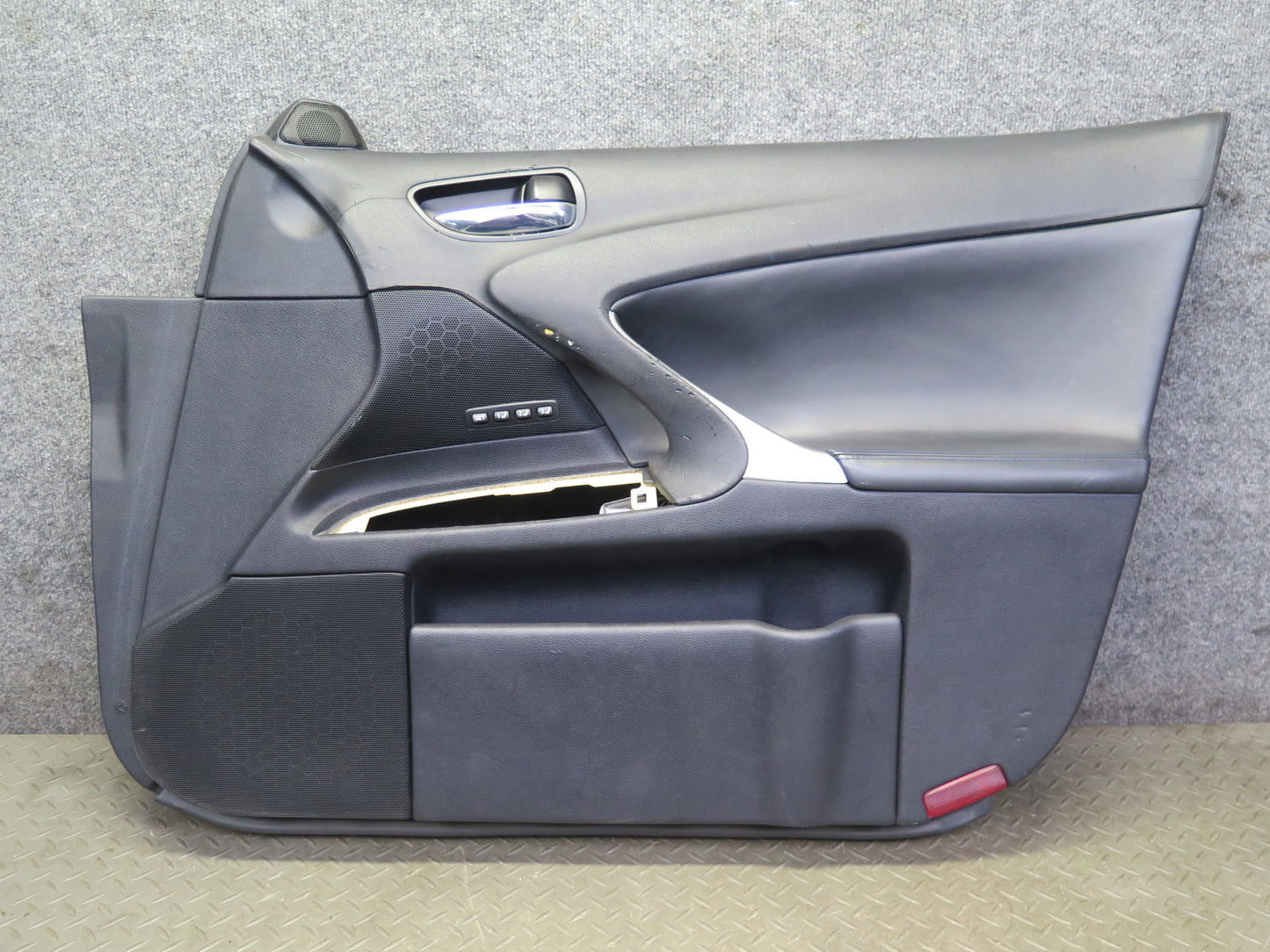 2008 Lexus USE20L Is-f Front Right Interior Door Panel Trim Cover Black OEM