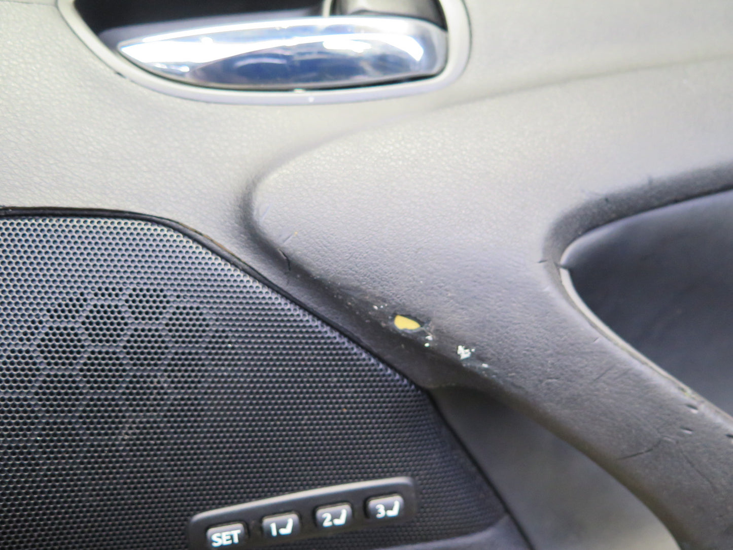 2008 Lexus USE20L Is-f Front Right Interior Door Panel Trim Cover Black OEM