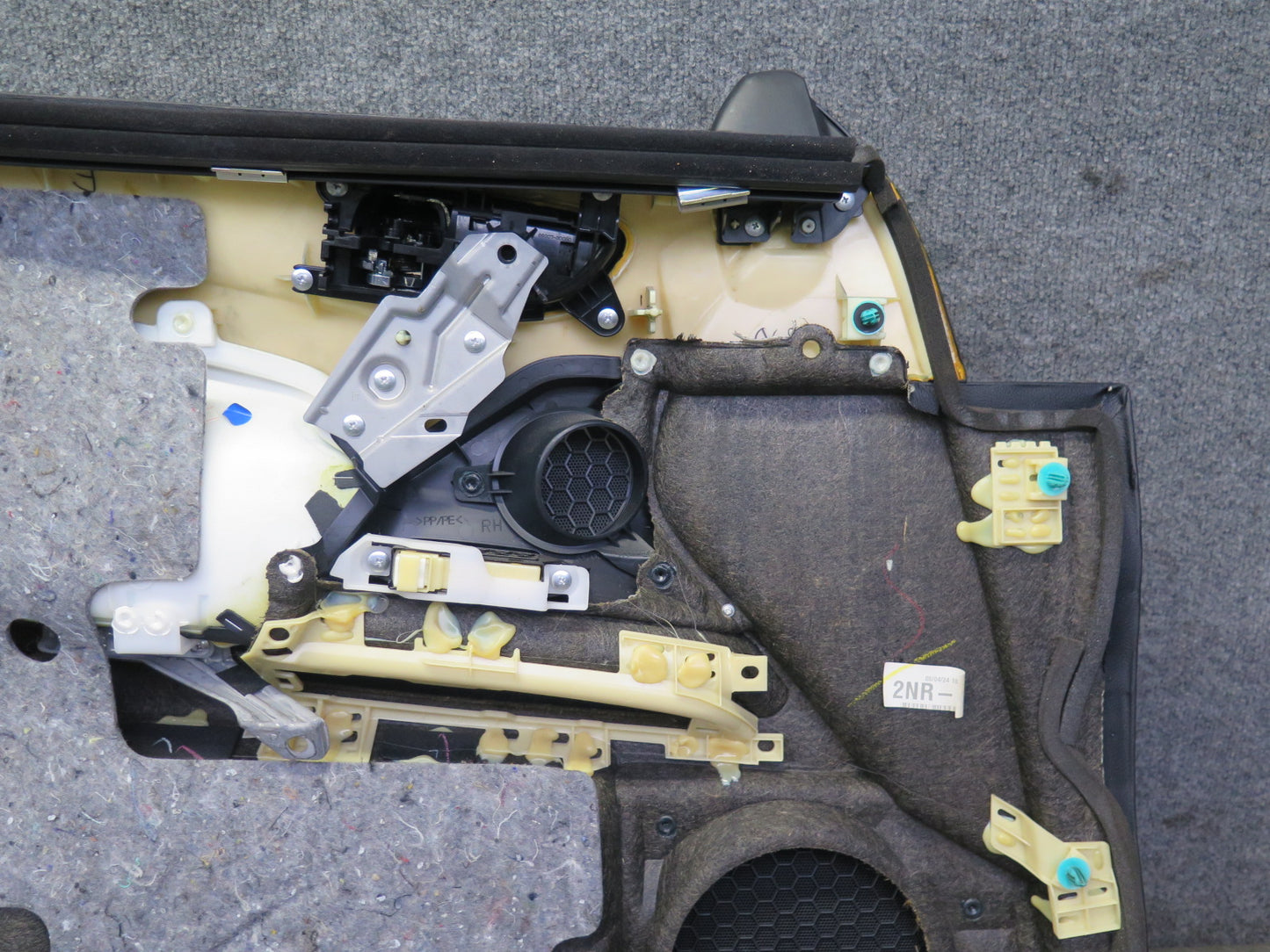 2008 Lexus USE20L Is-f Front Right Interior Door Panel Trim Cover Black OEM