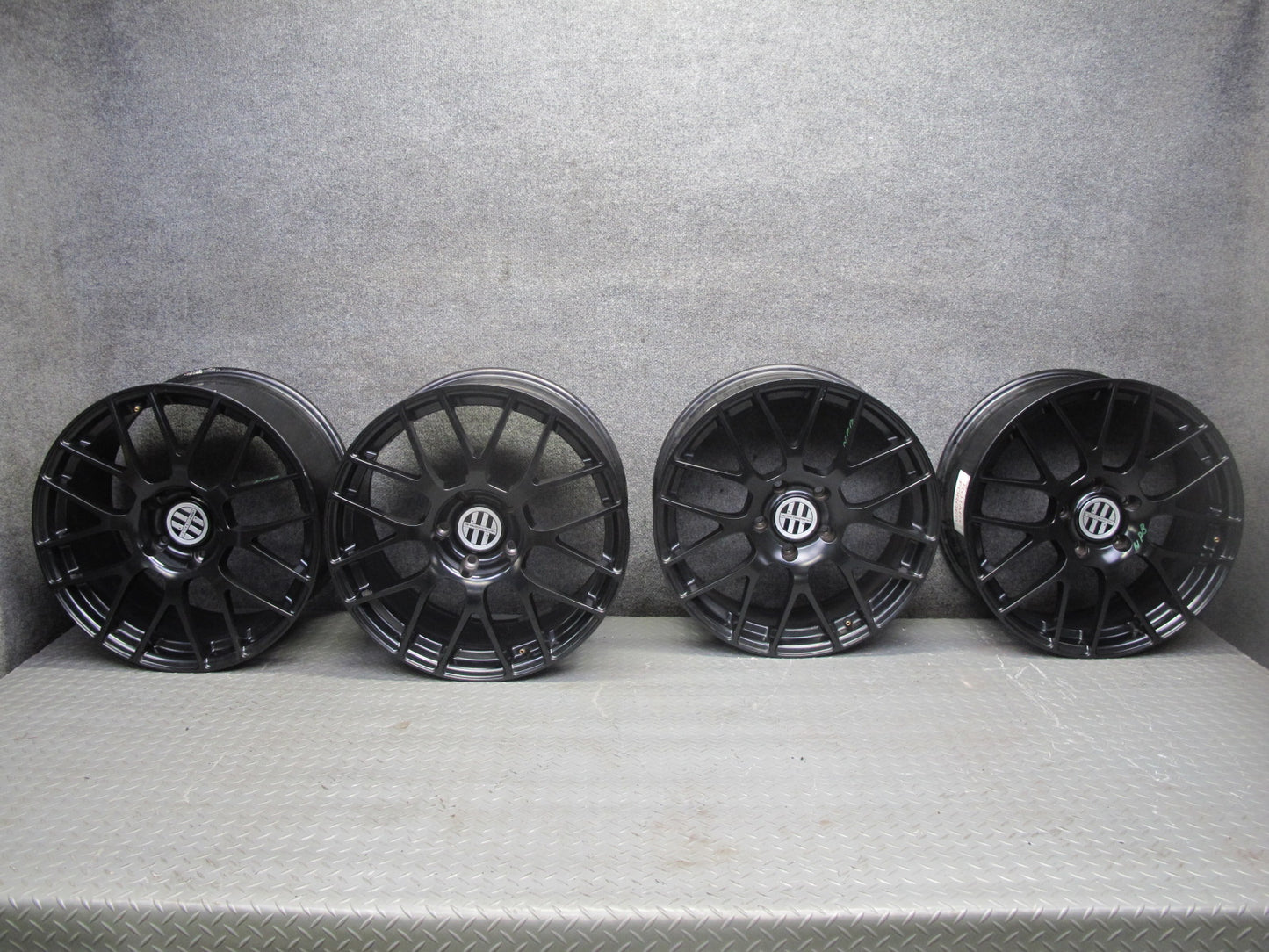 Victor Innsbruck Matt Black R19" Wheel Rim 19x8J ET45 19x10J ET50 5x130 Set of 4