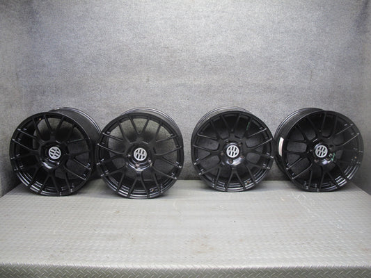 Victor Innsbruck Matt Black R19" Wheel Rim 19x8J ET45 19x10J ET50 5x130 Set of 4