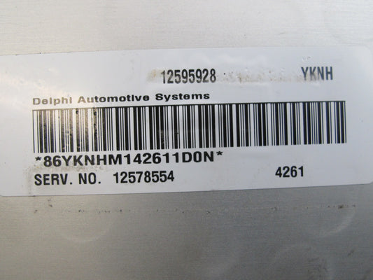 2005 Chevrolet SSR LS2 6.0L ECM ECU Engine Computer Module 12578554 OEM
