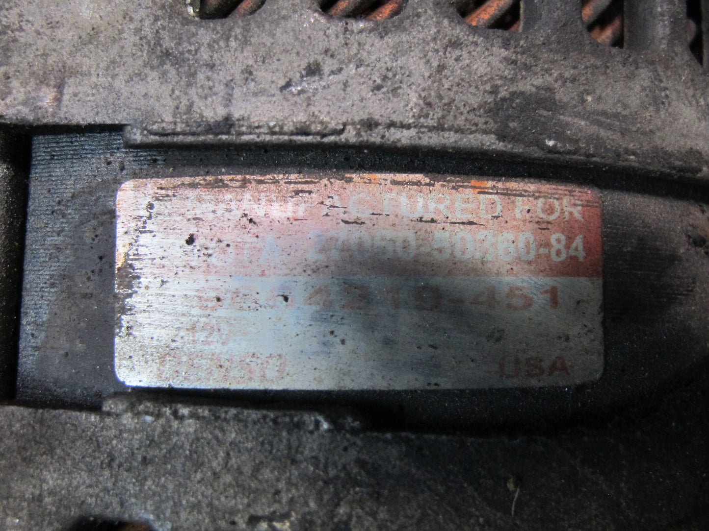 2004-2009 Lexus UZJ120L GX470 4.7L Engine Alternator Generator 27060-50360