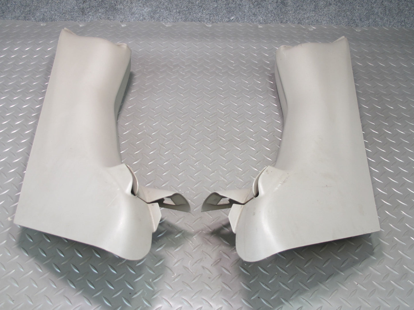 97-04 Chevrolet Corvette C5 Set of 2 Interior B Pillar Seat Belt Trim Cover OEM