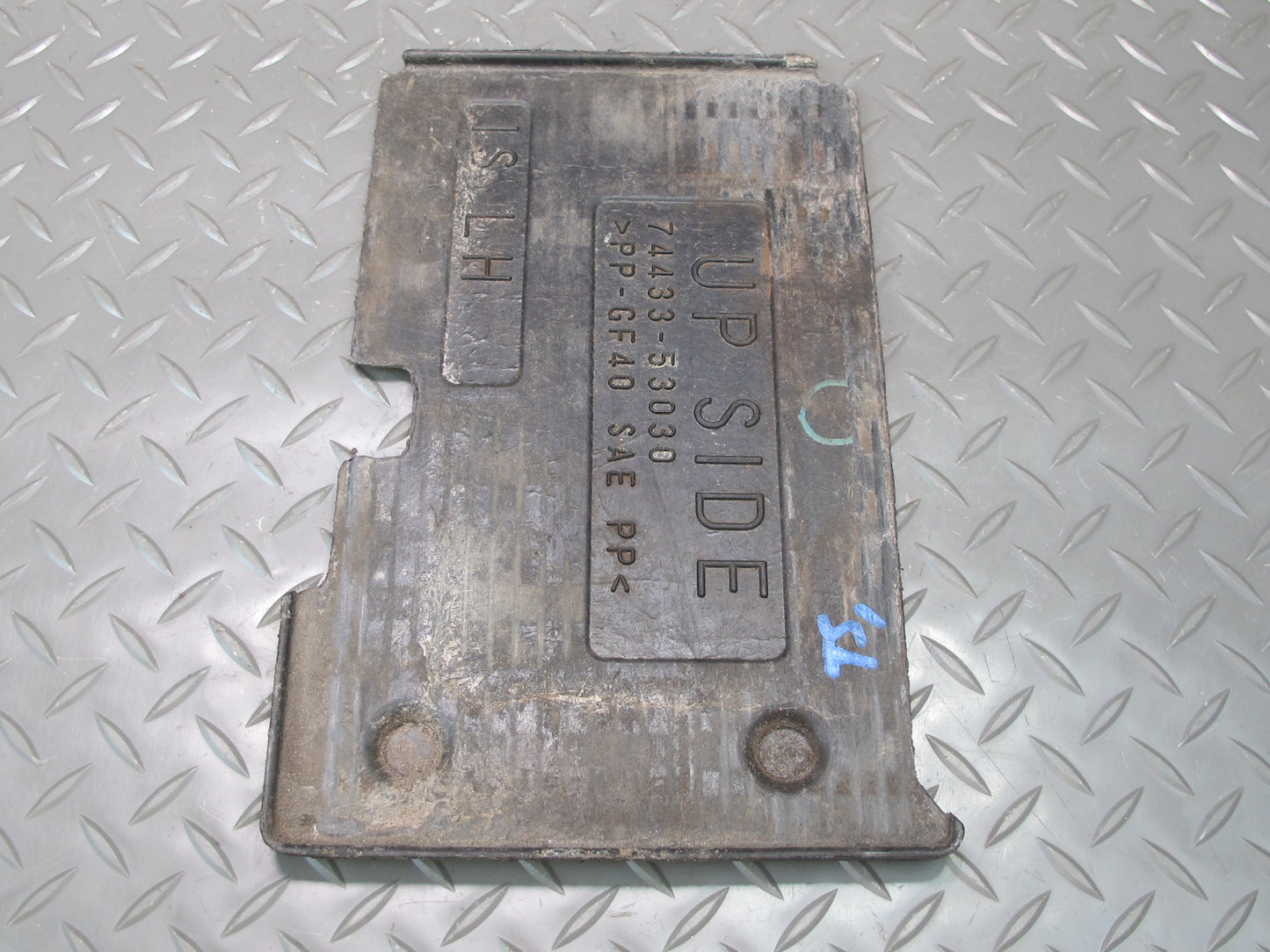 08-14 Lexus USE20L Is-f Battery Cover Tray Support Mount Set 74433-53050 OEM