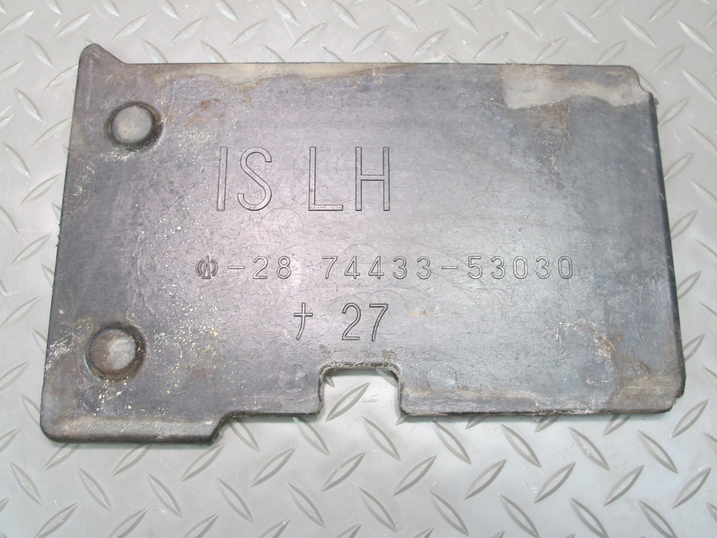 08-14 Lexus USE20L Is-f Battery Cover Tray Support Mount Set 74433-53050 OEM