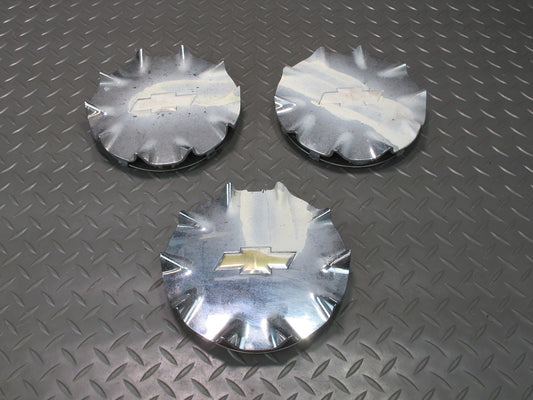 05-06 Chevrolet SSR Set of 3 Front Right Left & Rear Center Wheel Cap Cover OEM