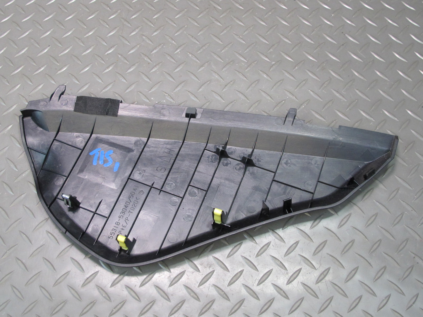 08-14 Lexus IS250 IS350 Is-f Left & Right Dash END Cap Trim Cover Set Black OEM