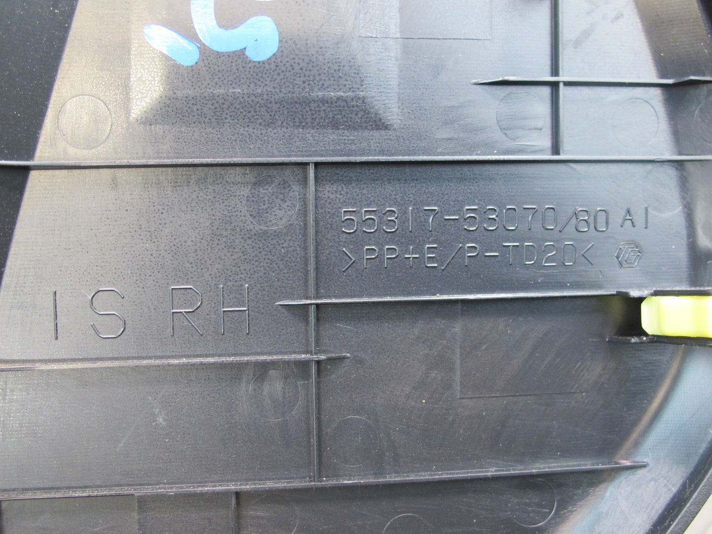 08-14 Lexus IS250 IS350 Is-f Left & Right Dash END Cap Trim Cover Set Black OEM