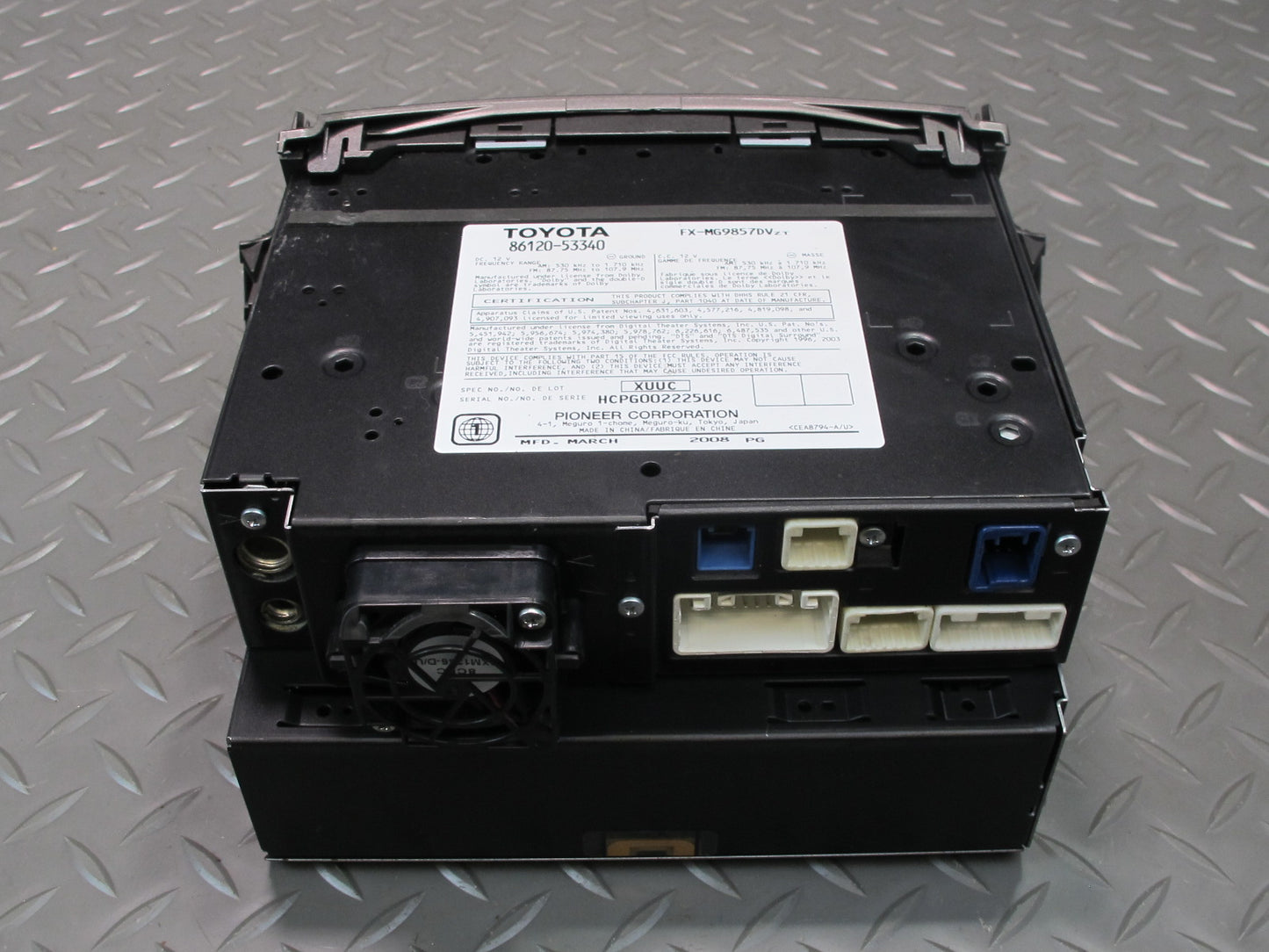 06-08 Lexus IS250 IS350 Is-f AM FM Radio CD Player Mark Levinson 86120-53340 OEM