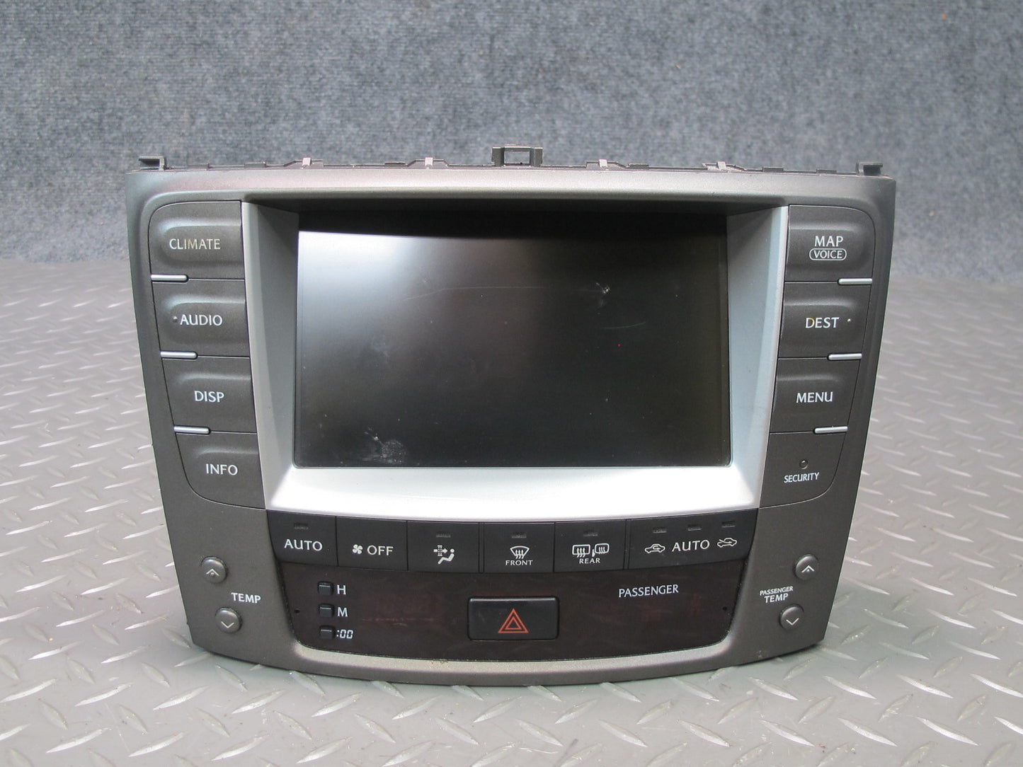 2008 Lexus USE20L Is-f Dash Climate Control Navi Display Screen Head Unit OEM