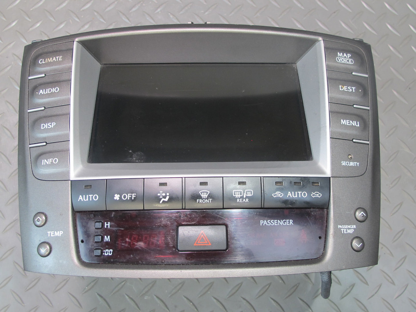 2008 Lexus USE20L Is-f Dash Climate Control Navi Display Screen Head Unit OEM