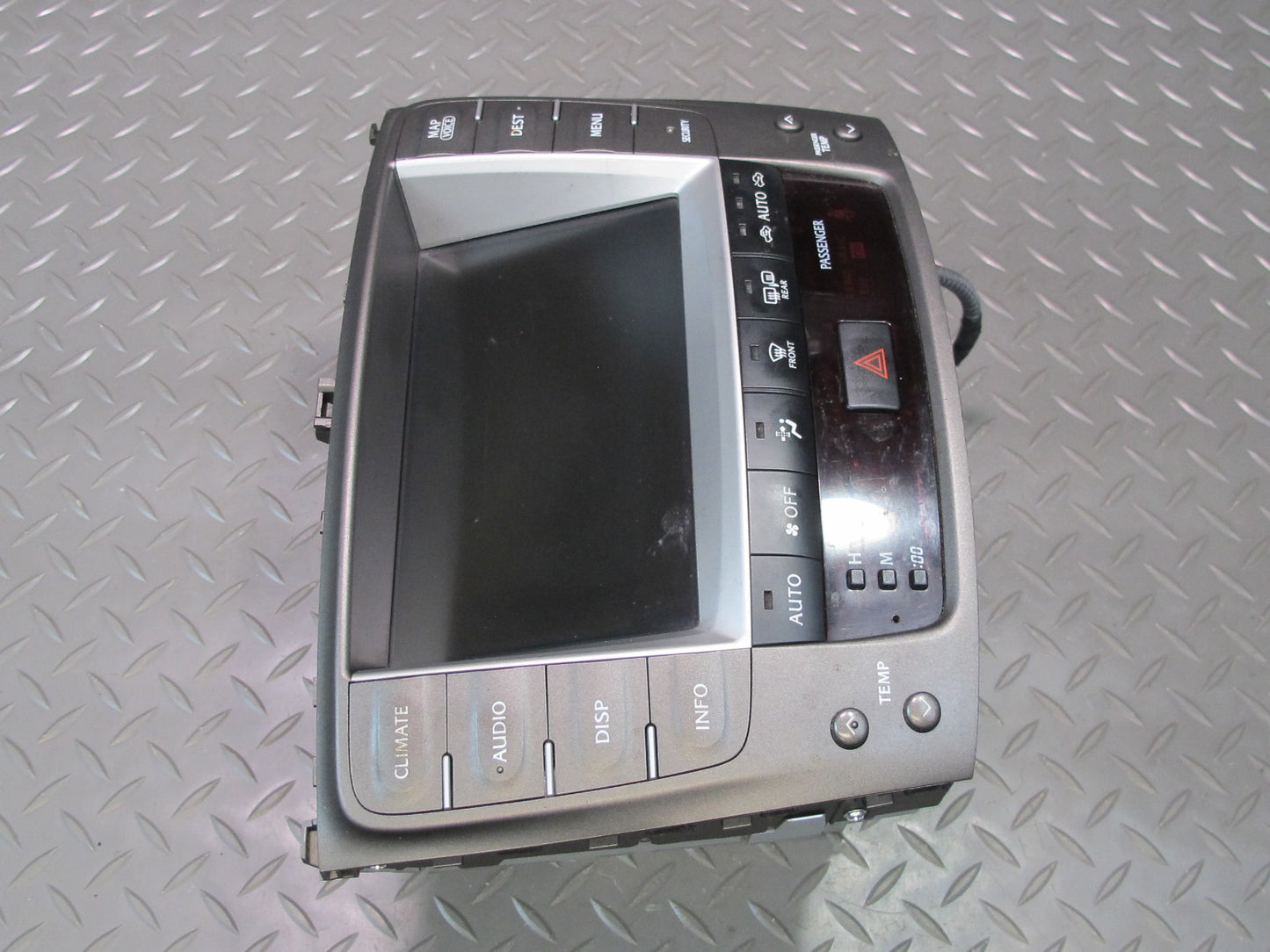 2008 Lexus USE20L Is-f Dash Climate Control Navi Display Screen Head Unit OEM