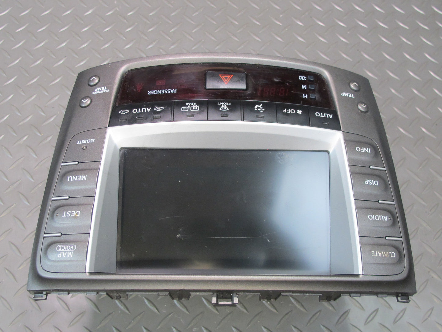 2008 Lexus USE20L Is-f Dash Climate Control Navi Display Screen Head Unit OEM