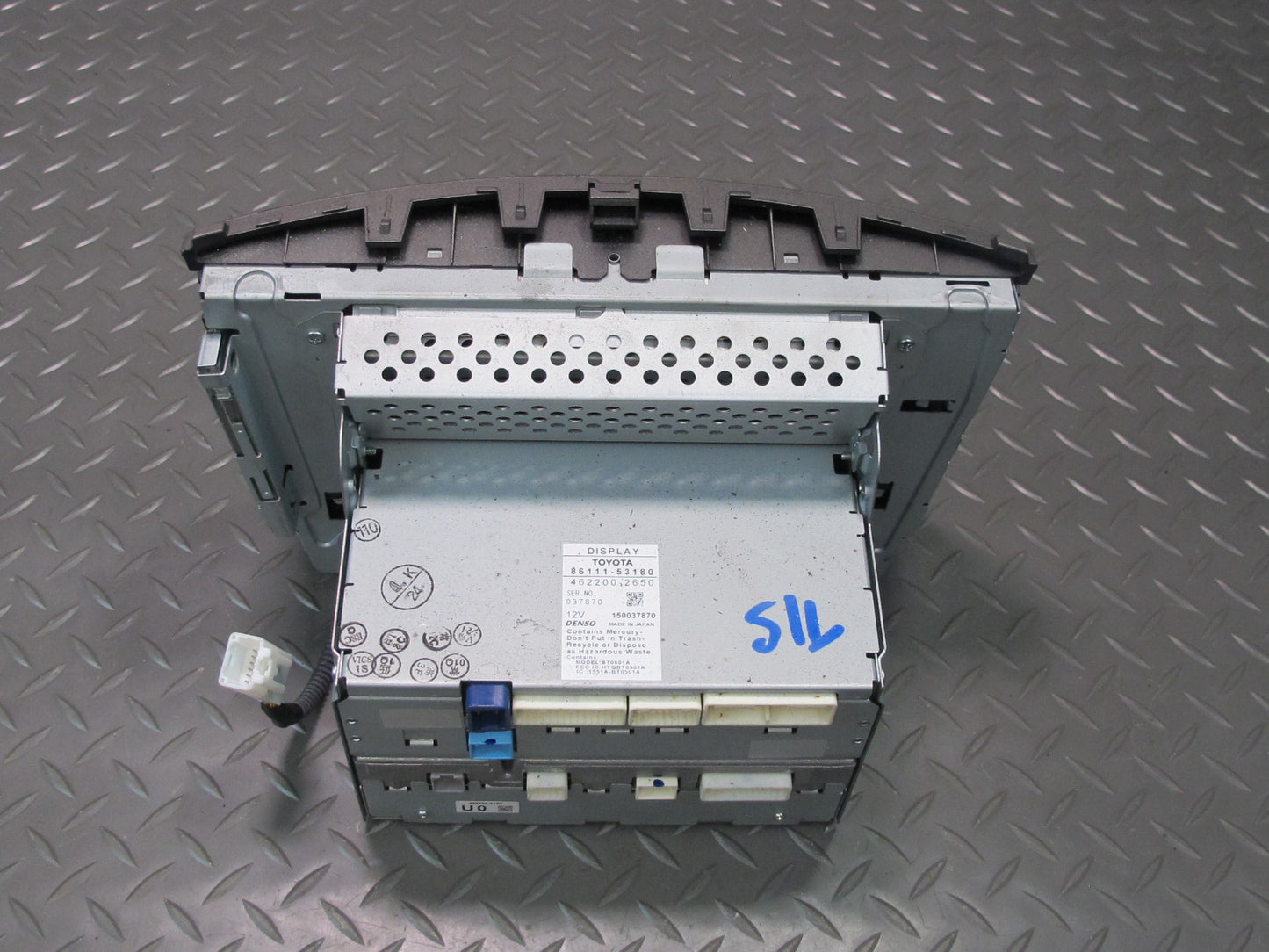 2008 Lexus USE20L Is-f Dash Climate Control Navi Display Screen Head Unit OEM