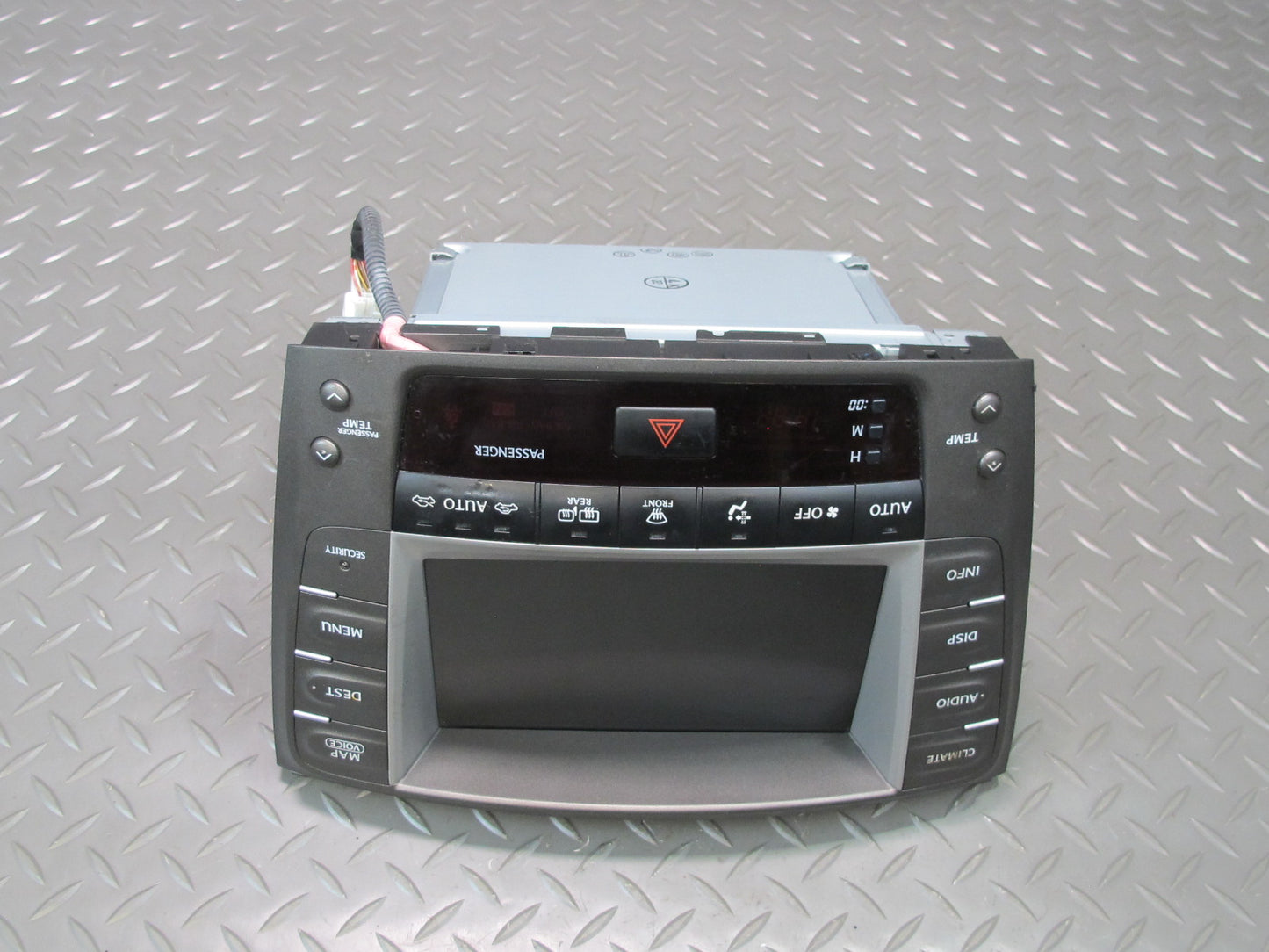 2008 Lexus USE20L Is-f Dash Climate Control Navi Display Screen Head Unit OEM