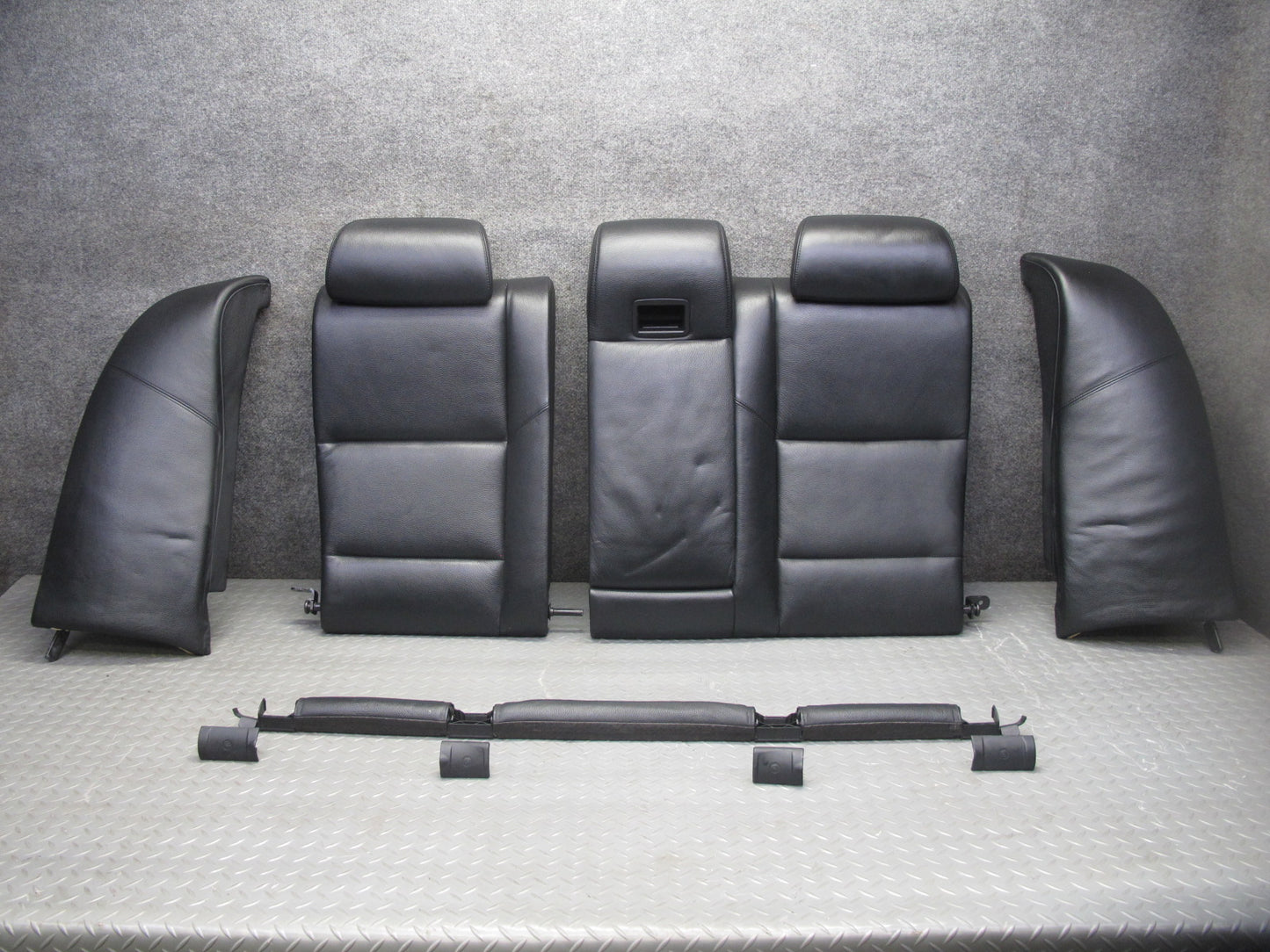 2006-2007 BMW E60 M5 Front & Rear M Sport Active Leather Seat Set Black