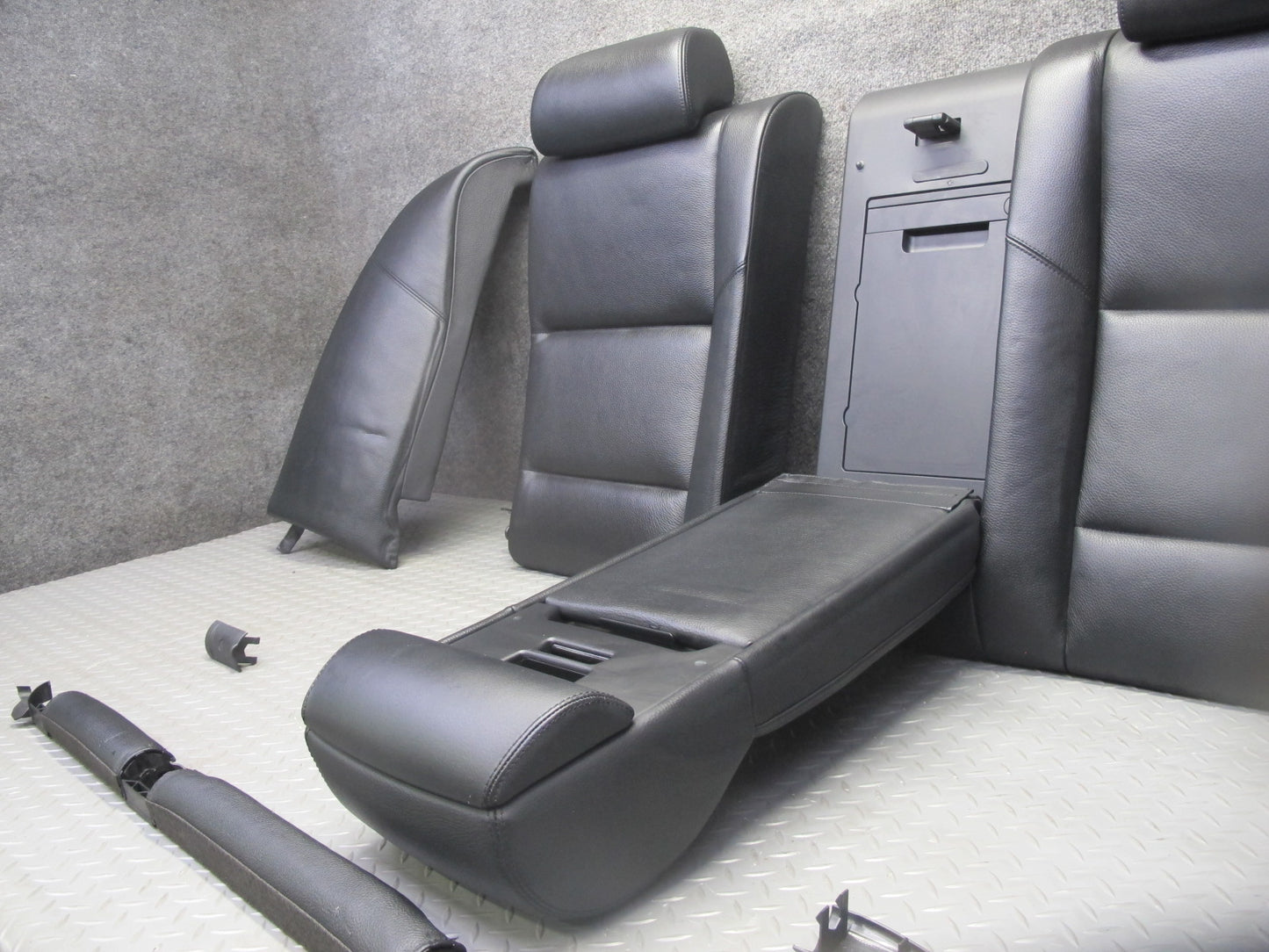 2006-2007 BMW E60 M5 Front & Rear M Sport Active Leather Seat Set Black