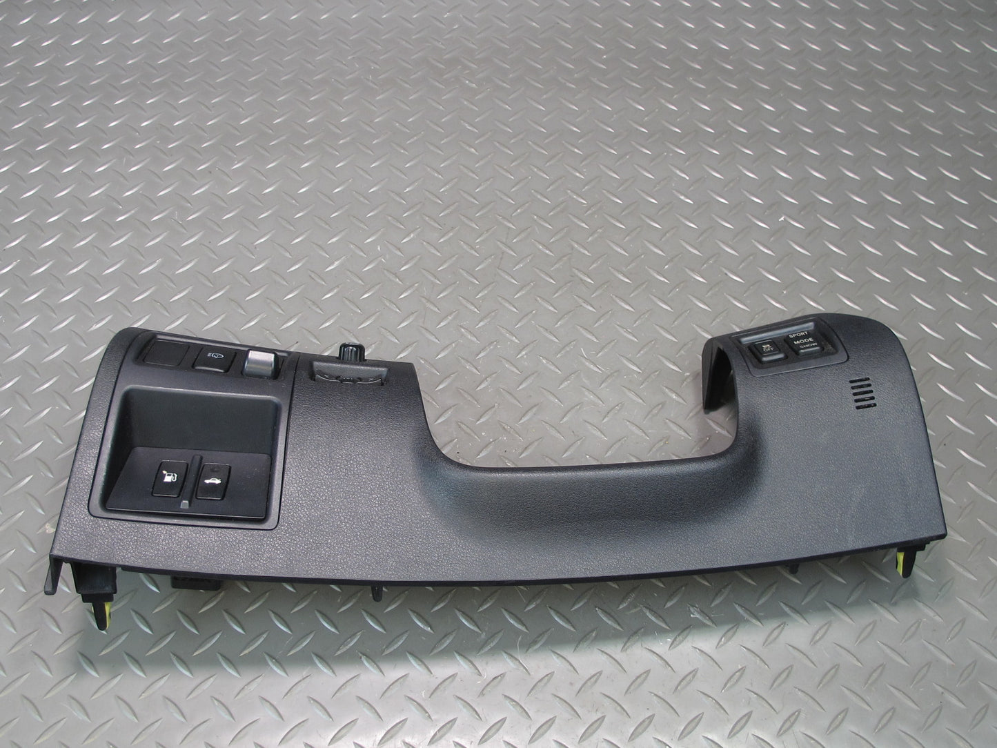 08-14 Lexus USE20L Is-f Left Under Dash Trim Cover Panel w Switches Black OEM