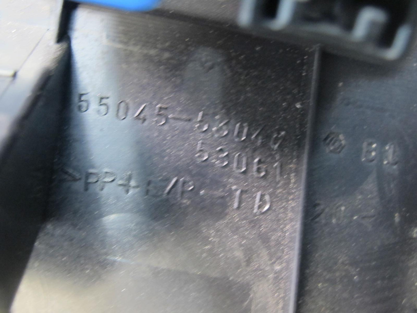 08-14 Lexus USE20L Is-f Left Under Dash Trim Cover Panel w Switches Black OEM