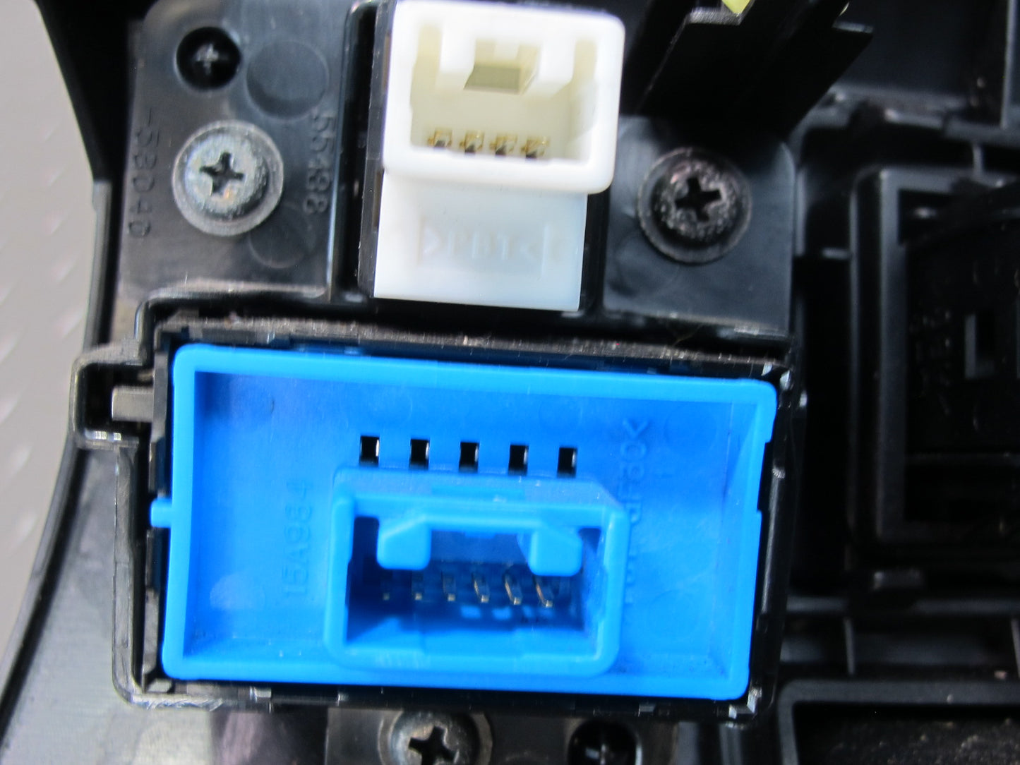 08-14 Lexus USE20L Is-f Left Under Dash Trim Cover Panel w Switches Black OEM