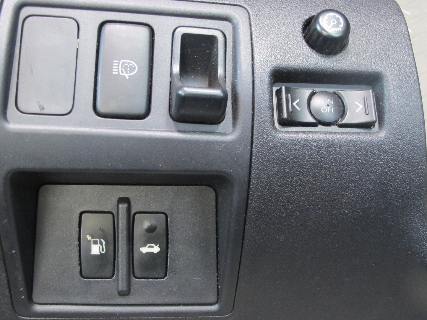 08-14 Lexus USE20L Is-f Left Under Dash Trim Cover Panel w Switches Black OEM
