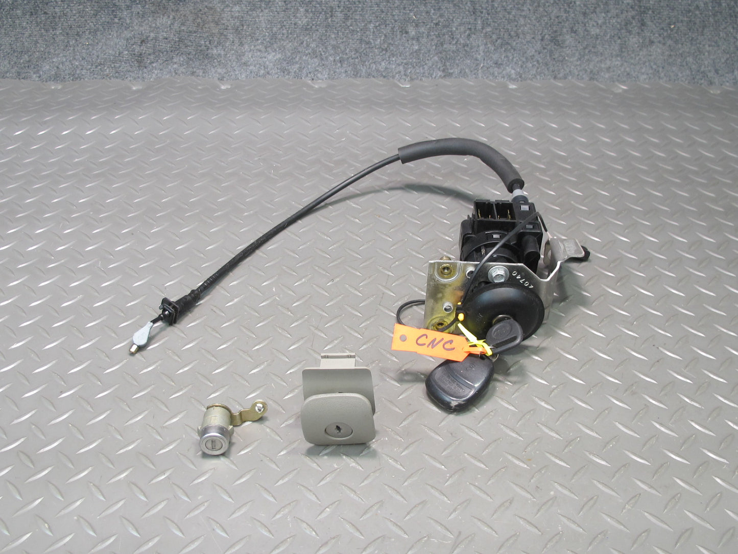 97-04 Chevrolet Corvette C5 Ignition Switch Door Glove Lock Cylinder KEY Set OEM