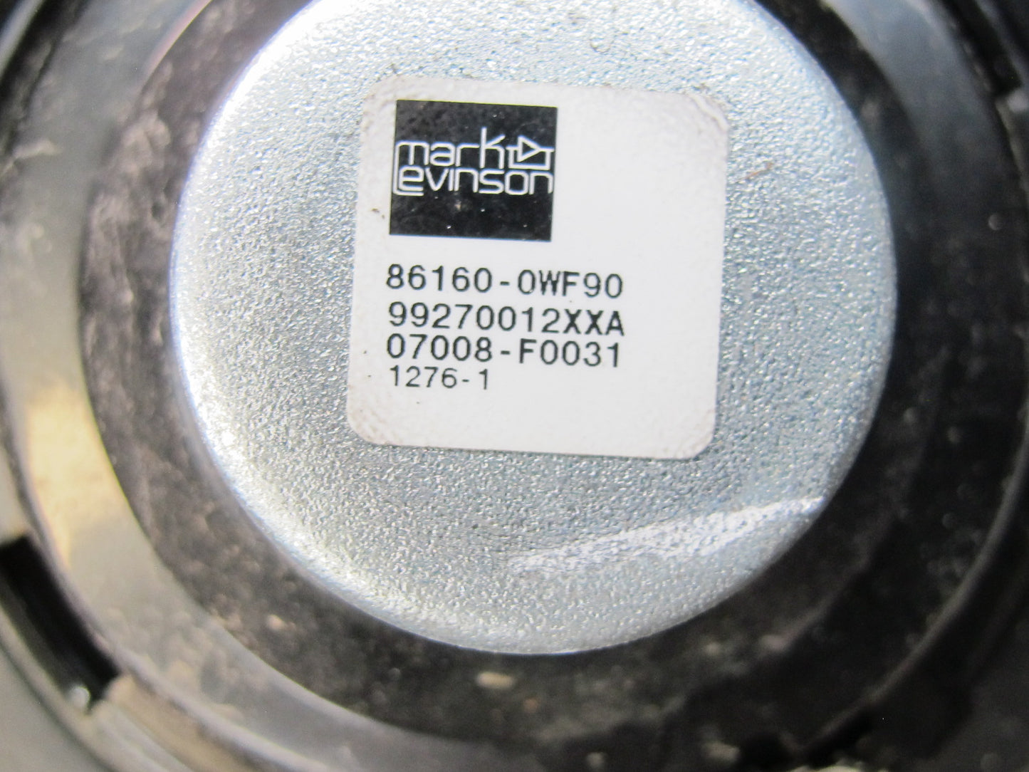 06-09 Lexus IS250 IS350 Is-f Mark Levinson Rear Left Right Door Speaker Set OEM