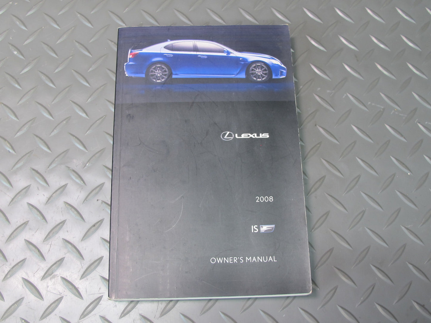 2008 Lexus USE20L Is-f Owners Guide Manual Book CD Navigation Set w Case OEM