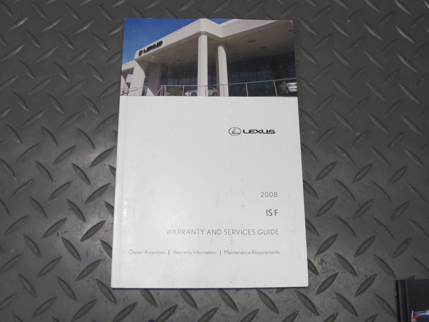 2008 Lexus USE20L Is-f Owners Guide Manual Book CD Navigation Set w Case OEM