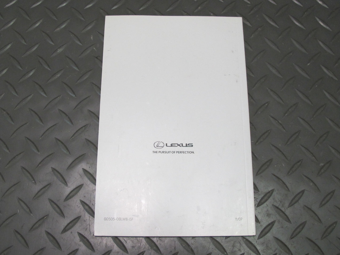 2008 Lexus USE20L Is-f Owners Guide Manual Book CD Navigation Set w Case OEM