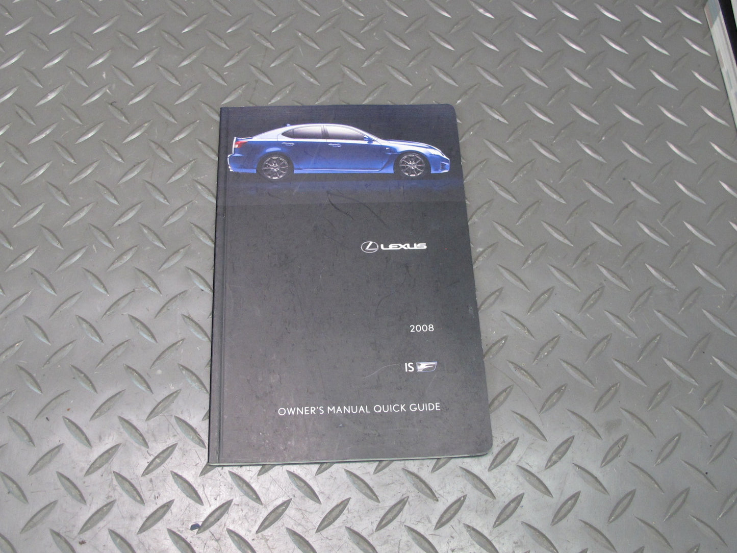 2008 Lexus USE20L Is-f Owners Guide Manual Book CD Navigation Set w Case OEM