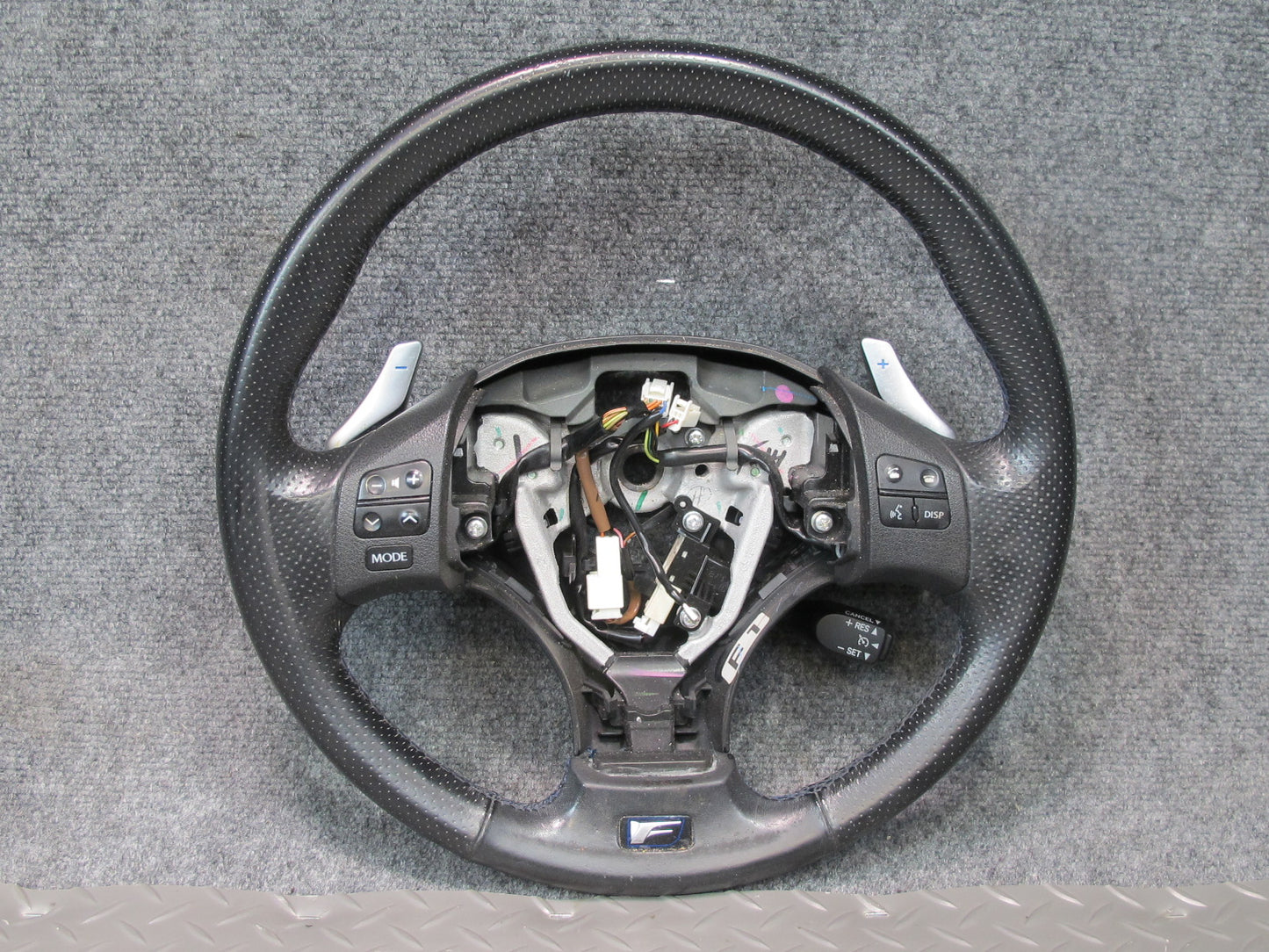 08-09 Lexus USE20L Is-f Leather Multifunctional Steering w Shifters & Cruise OEM