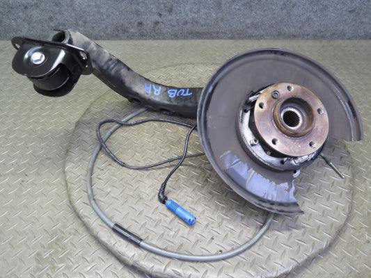 01-06 BMW E46 330i 330Ci RWD Rear Right Knuckle Wheel Hub Trailing Arm OEM