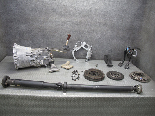 01-03 BMW E46 330Ci S5D 320Z Manual Transmission Driveshaft Clutch Swap KIT 77K