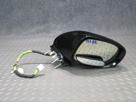 08-14 Lexus USE20L Is-f Right Side View Heated Memory Mirror Obsidian OEM