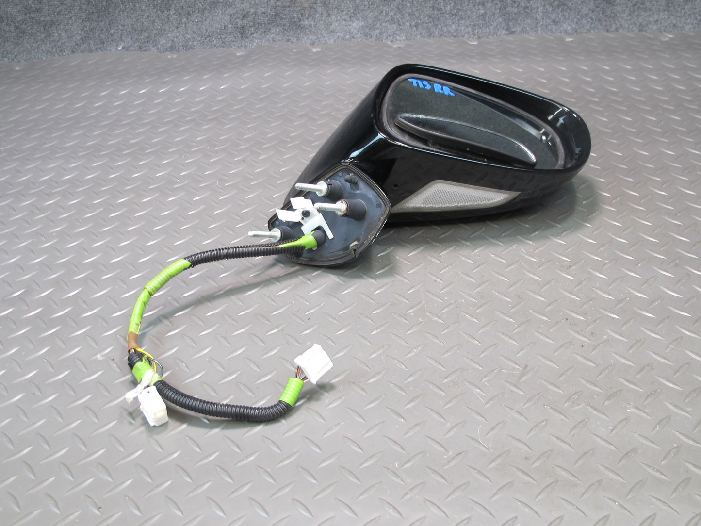 08-14 Lexus USE20L Is-f Right Side View Heated Memory Mirror Obsidian OEM