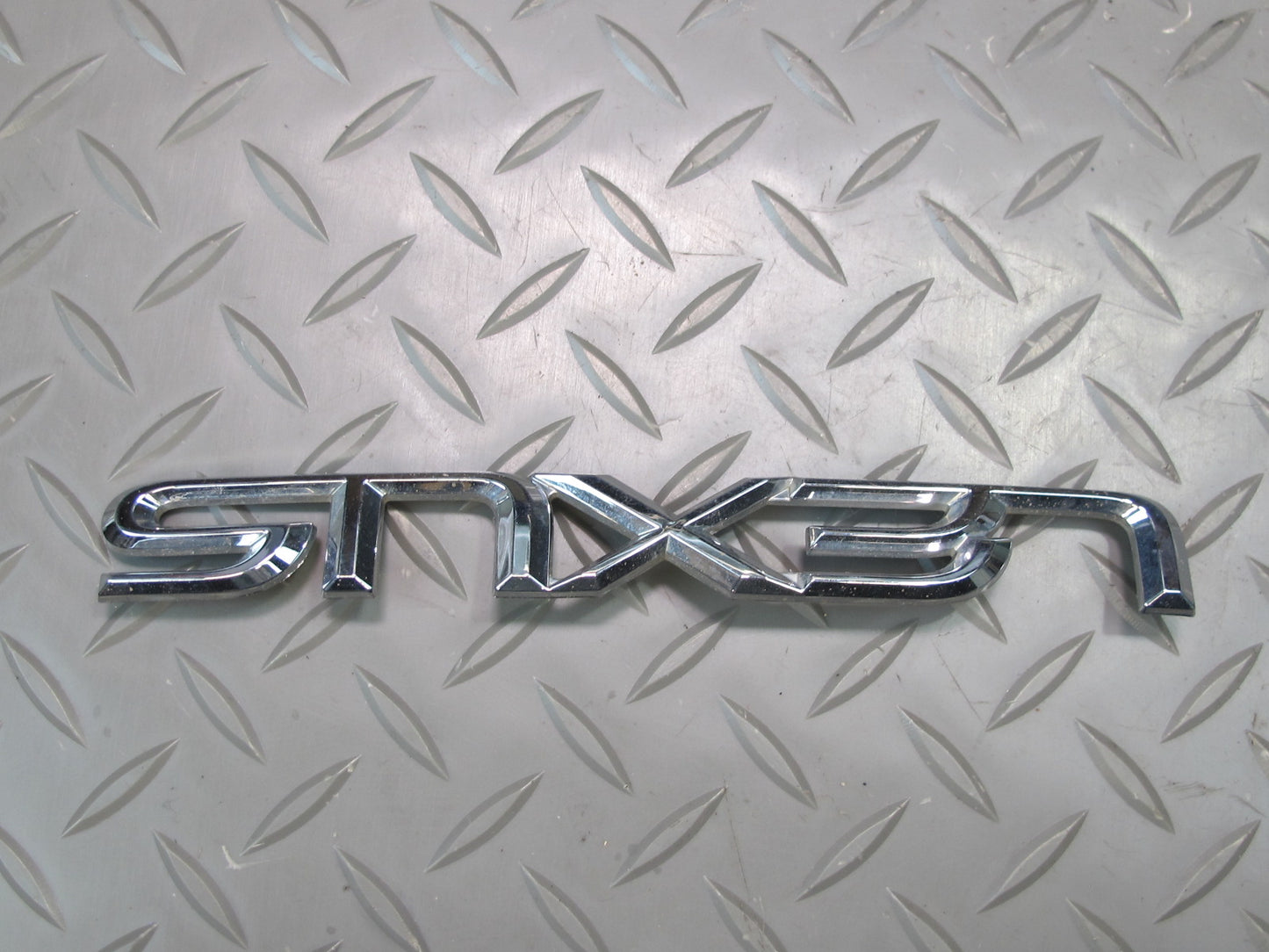 08-14 Lexus USE20L Is-f Rear Trunk Lid Lower Logo Badge Set OEM