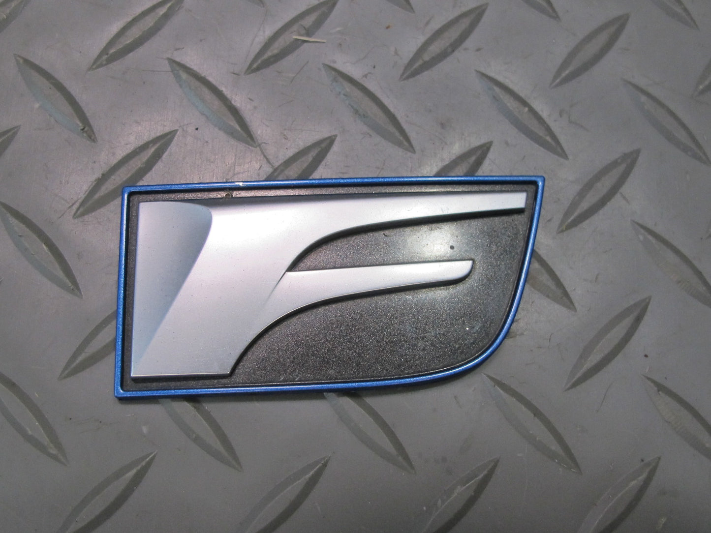 08-14 Lexus USE20L Is-f Rear Trunk Lid Lower Logo Badge Set OEM